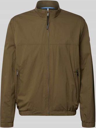 Brax Brax Jacke mit Stehkragen Modell Calvin in Oliv, Gr&ouml;&szlig;e XXXL