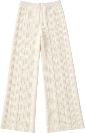 Twinset Donna, Pantaloni, Bianco, XL, new