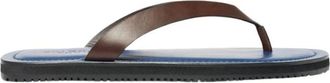 Scarosso Ascanio Sandalen - Heren - Slippers - Bruin - 40 EU - Leer - Schoenen