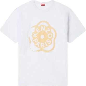 Kenzo Boke Flower 2.0 T-shirt - Dames - T-shirts - Wit - M - Katoen - Tops
