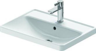 Duravit Lavabo Encastrado Duravit D-neo, 600x440mm, Blanco Alto Brillo