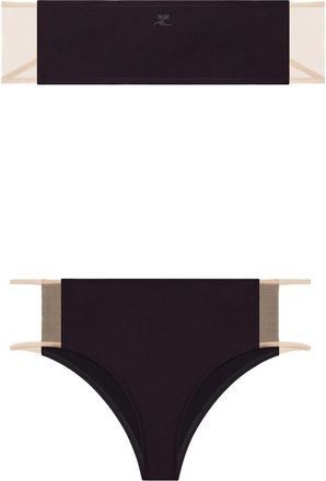 Courr&egrave;ges Illusion Bikini Set