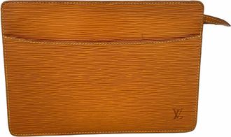 Louis Vuitton Gold Cipango Clutch Bag (Pre-Owned)