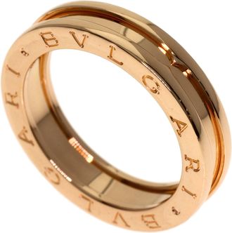 Bulgari Pink Gold (18K) Band Ring (Pre-Owned)