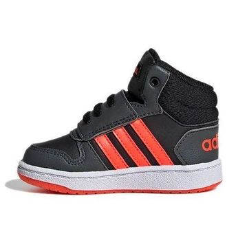 adidas (TD) adidas Hoops Mid 2.0 Black Solar Red GZ7780