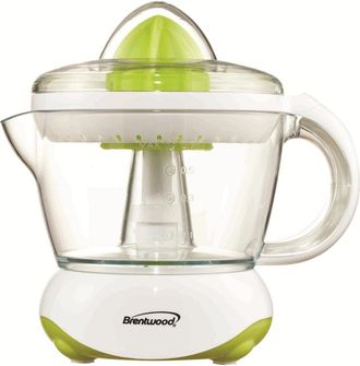 Brentwood Citrus Squeezer/Juicer in White