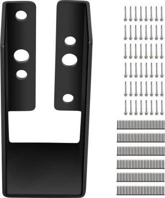 OEM Soportes De Viga Ocultos 24 Piezas Soporte De Viga Para Conectar Madera 51x102 Mm Placa De Acero Q235 Con Recubrimiento En Polvo Soporte De Viga Ocult