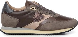 Philippe Model Tropez X Sneaker In Suede And Leather