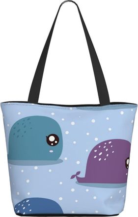 AOOEDM Cute Fish Ladies Shopping Bag 13x11x7in.The Perfect ValentineS Day Gift.It Is The Best ValentineS Day Gift For Mom, Daughter, Wife,Etc