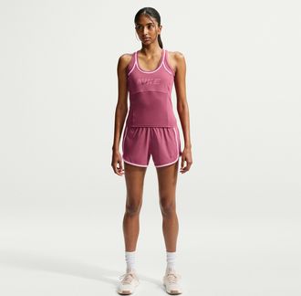 Nike Womens One Dri-FIT Shorts in Red | IM9757-654