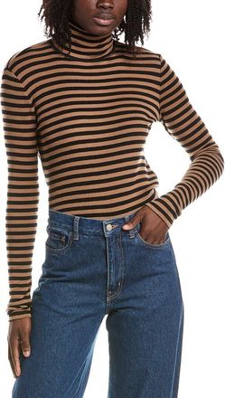 Max Mara Mm By Max Mara Blasy Turtleneck Wool-Blend Top