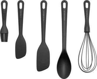 J.A. Henckels International Silicone Onyx 5-pc Baking Utensil Set