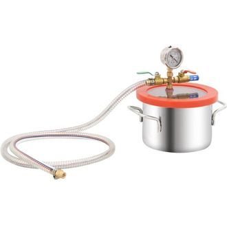 vidaXL Furniture Limited - C&aacute;mara De Vac&iacute;o De Acero Inoxidable 3,7 L