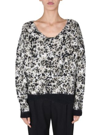 Saint Laurent Wide Neck Sweater-Donna