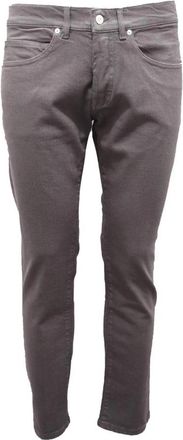 Nine In The Morning Grijze Denim Skinny Broek Made in Italy - Heren - Slim Fit Jeans - Grijs - W30 - Denim - Jeans