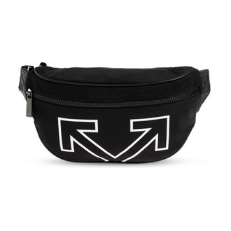 Off-white Belt Bags, male, Black, Size: ONE SIZE Heritage Belt Bag