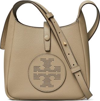 Tory Burch Miller Swing Leather Crossbody Bag in Soft Cement at Nordstrom