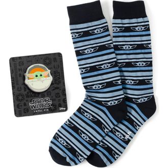 Cufflinks Inc. The Child Crew Socks & Lapel Pin Gift Set in Multi at Nordstrom
