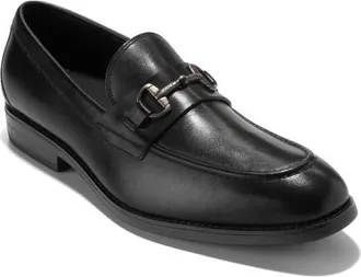 Cole Haan Harmon Grand Bit Loafer in Black Black Wr at Nordstrom, Size 7.5
