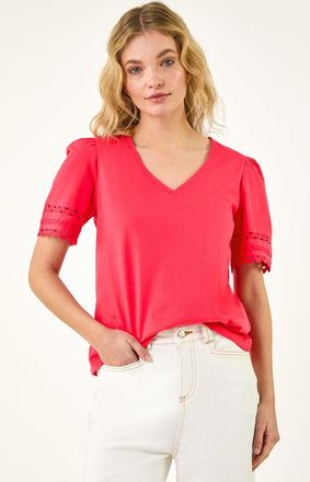 DUSK Ric Rac Trim T-Shirt