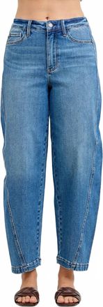 Judy Blue Barrel Rigid Magic Jeans In Blue