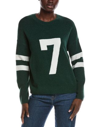 Vince Camuto Number Design Sweater