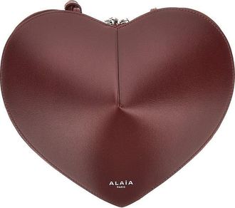 Alaia Le Coeur leather bag Woman One Size