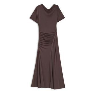 HUGO BOSS Kleedjes, Dames, Bruin, L, Ecaren Jurk