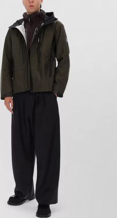 And Wander versatile hooded jacket adjustable cuffs