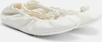 Bottega Veneta Fantasmina Knot leather ballet flats