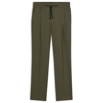 HUGO BOSS Slim-fit pants in a superflex wool blend