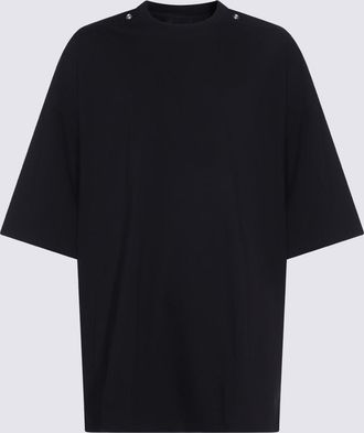 Rick Owens Black Cotton Tommy T T-shirt