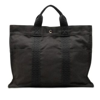 Herm&egrave;s Pre-owned Herline Tote MM - - Pre-owned - Donna - Grigio - ONE SIZE