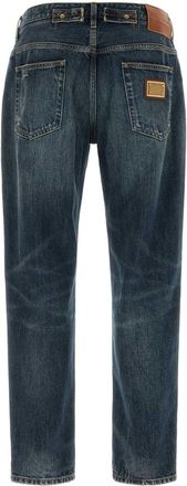 Dolce & Gabbana Mens Denim Jeans Varianteabbinata Exterior: Cotton