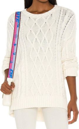 Show me your Mumu Day To Day Sweater In Cream Cable Knit