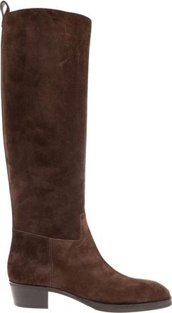 Jimmy Choo London Botas de Tac&oacute;n Mave - Shoes - Mujer - Marr&oacute;n - 38 1/2 EU