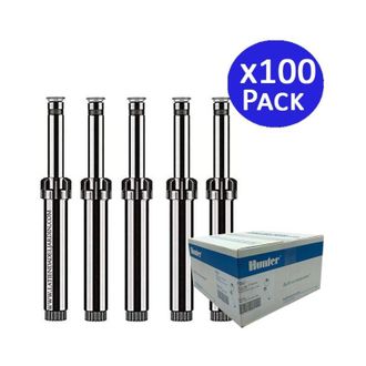 Hunter Pack 100 Difusor Aspersor De Riego 3,70 Metros Altura Emergente 10 Cm Altura Total 18,4 Cm Rosca 1/2 Angulo Ajustable