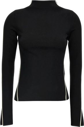 Sportmax Turtleneck Trui - Dames - Coltruien - Zwart - S - Truien & Vesten