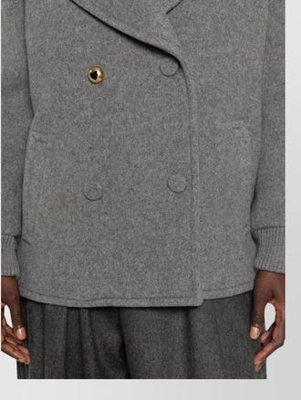 Moschino wool double-breasted coat