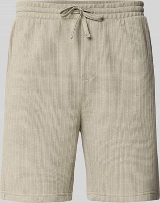 Only & Sons Regular Fit Bermudas aus strukturiertem Material Modell TREY LIFE in Oliv, Gr&ouml;&szlig;e XXL