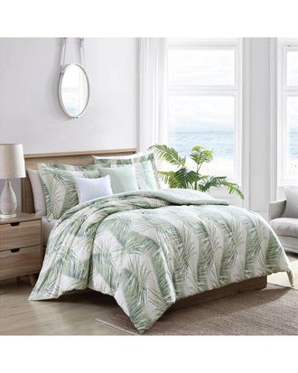 Tommy Bahama Kauai 5Pc Green Comforter Set