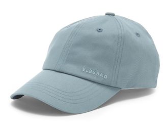 Elbsand Schirmm&uuml;tze ELBSAND Cap, Damen, blau, Materialmix, clean, unifarben, M&uuml;tzen Schirmm&uuml;tze, Sommerm&uuml;tze, Basecap, Kopfbedeckung VEGAN