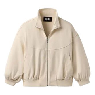 UGG (WMNS) UGG SS26 Kyleigh Full-Zip Jacket Cream 1175151-CRM