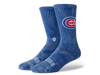Stance Fade Chi Crew Cut Socks Shoes Blue : LG (US Mens Shoe 9-13 - Womens Shoe 11-14)