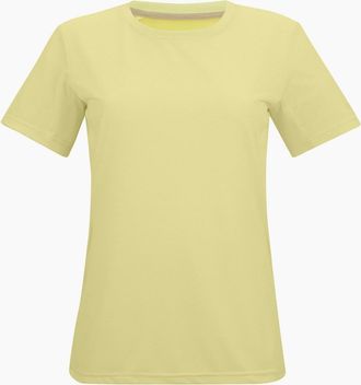 Regatta Womens Regatta Womens/Ladies Demna T-Shirt - Yellow - Size: 14