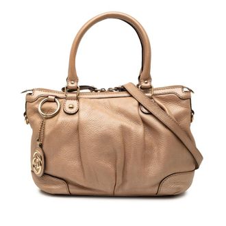 Gucci Pre-owned Gucci Calfskin Sukey Satchel Ladies 589B5FIIHGUU0PUR