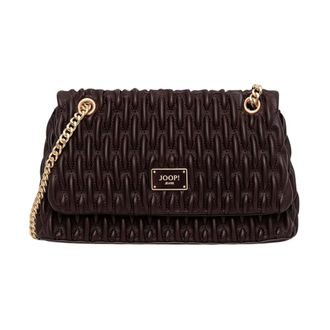 Joop Ruga Emma Schoudertas - Dames - Tassen - Bruin - Maat: ONE Size Katoen