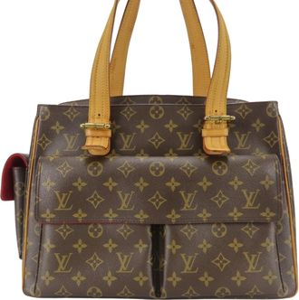 Louis Vuitton Monogram Brown Monogram Tote Bag (Pre-Owned)