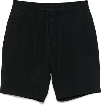 Officine G&eacute;n&eacute;rale cotton track shorts - Black