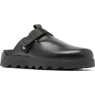 Sorel Vibe Platform Clog in Black/Sea Salt at Nordstrom Rack, Size 7.5